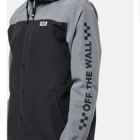 Vans hooded jacket sz medium NWT - Picture 3 of 13